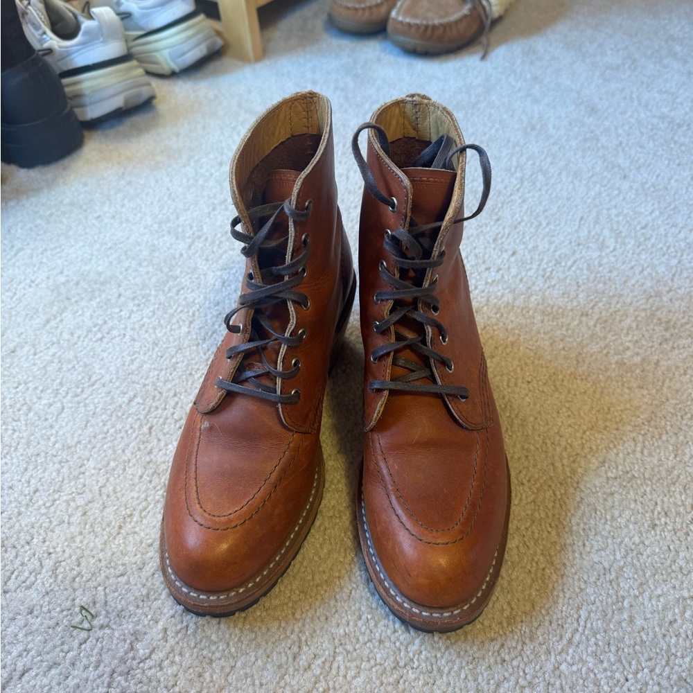 Red Wing leather heeled boots